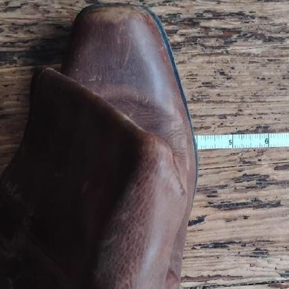 🤠MOSSIMO BROWN LEATHER BOOTS -size 10🤠 - Picture 6 of 8